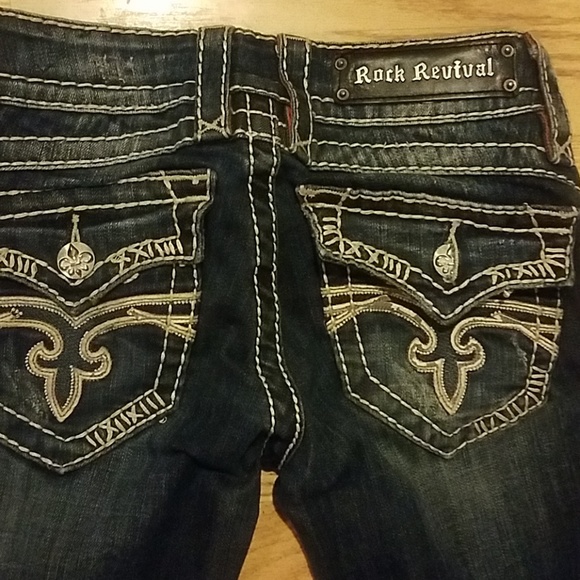 Rock revival Jean's capri/Morgan Buckle exclusive - Picture 2 of 6